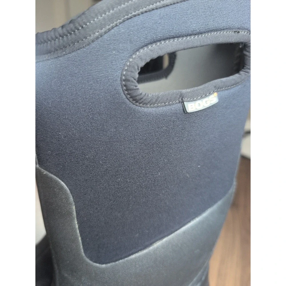 BOGS Classic Tall Waterproof Insulated Rubber Boots Black Men's Size 12